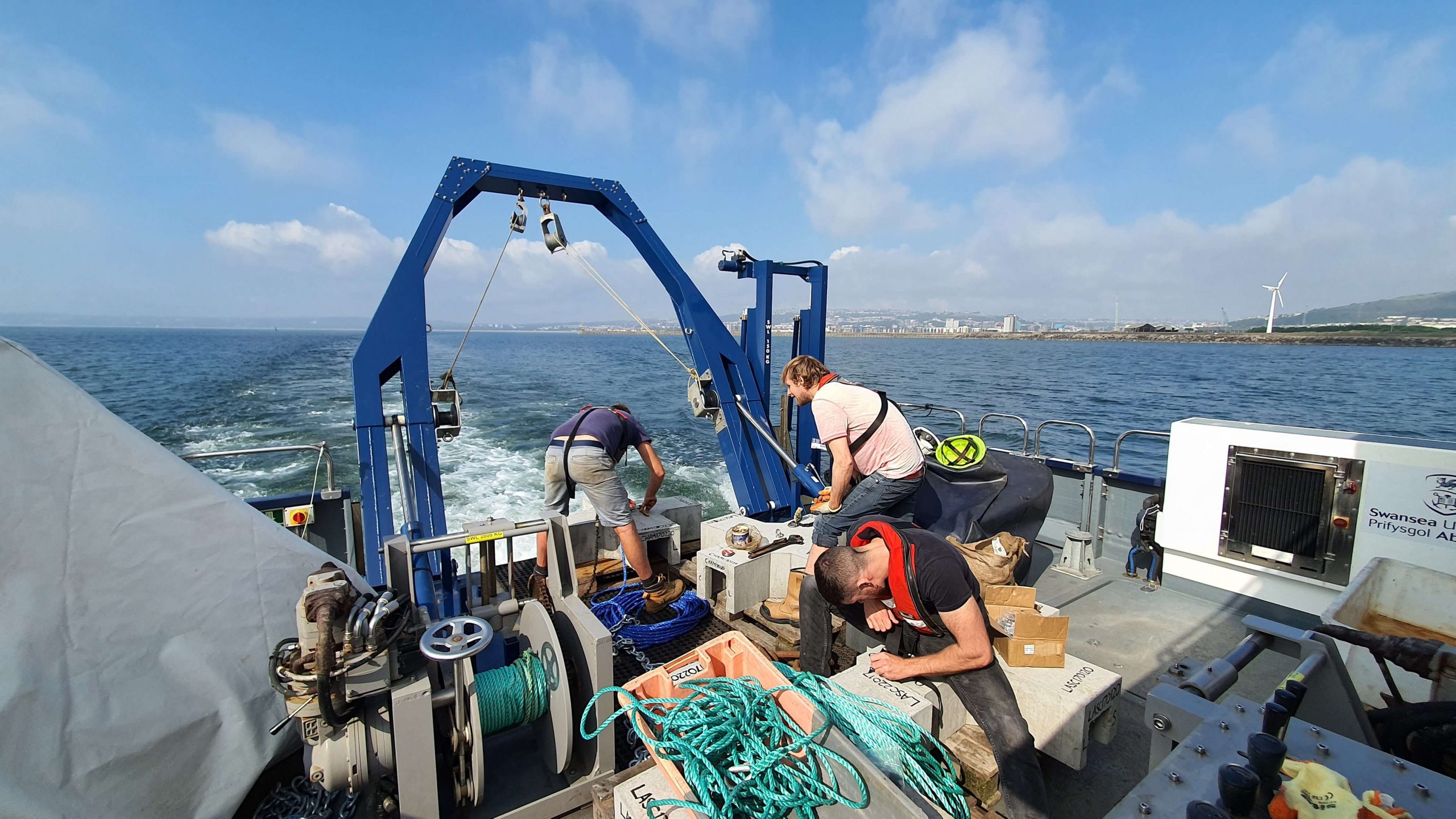 An eco-engineered lobster habitat unit designed by Ecostructure project researchers is ready for deployment in the Irish Sea.